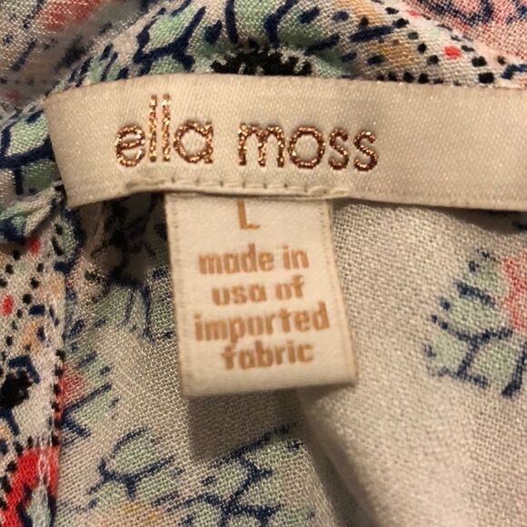 Ella Moss V Neck Racerback Tank Top - Picture 8 of 8